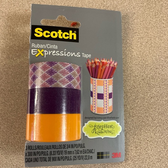 Scotch Expressions Josephine And Kimberling Tape Pack Lot Of 6 - Picture 3 of 4